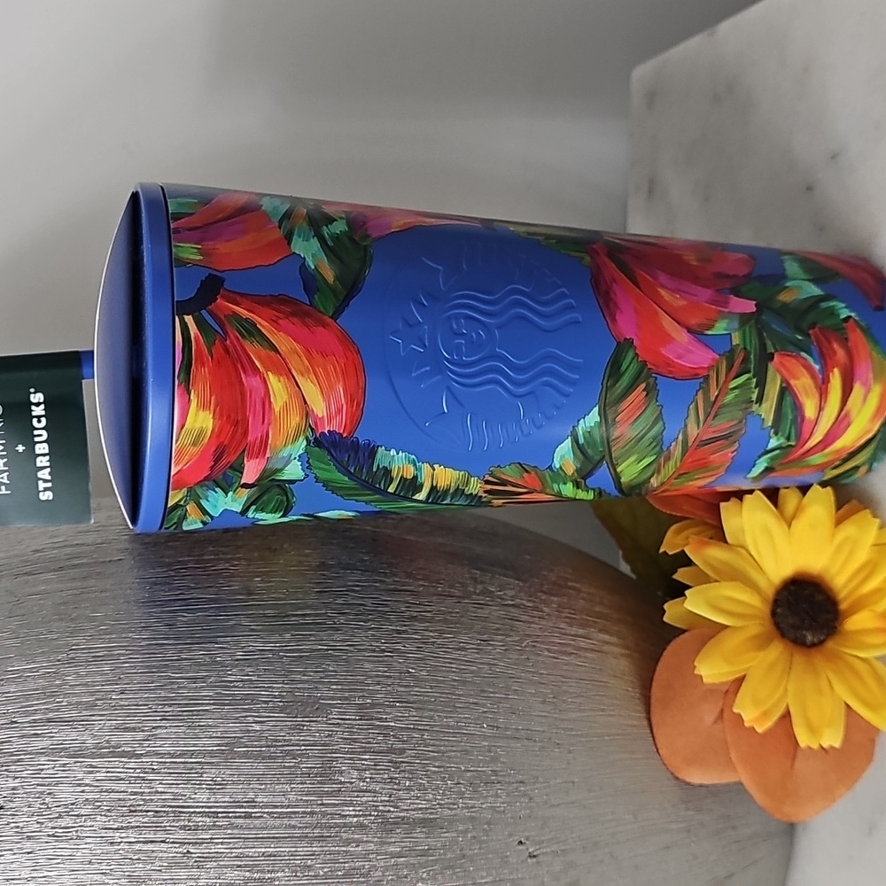 Farm Rio + Starbucks Tumbler